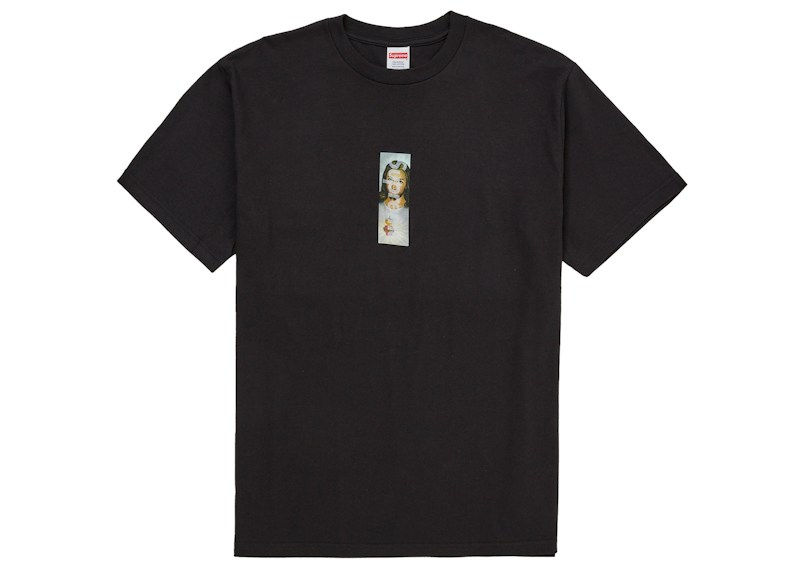 Supreme Prayer Card Box Logo Tee Black