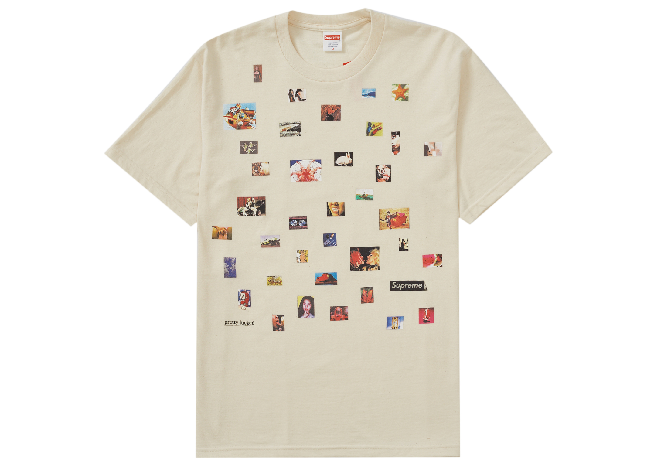 Supreme Pretty Fucked Tee Natural - SS22 Men's - US