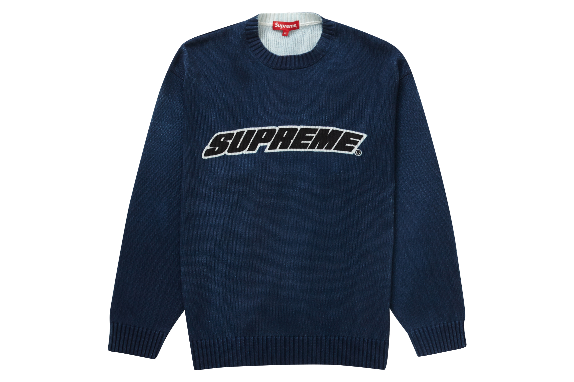 Supreme 23ss Printed Washed Sweater