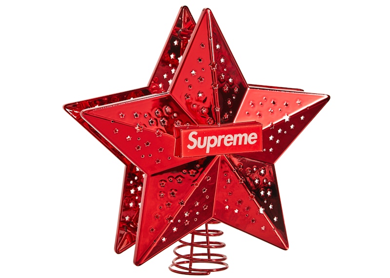 Supreme Projecting Star Tree Topper (US Plug) Red