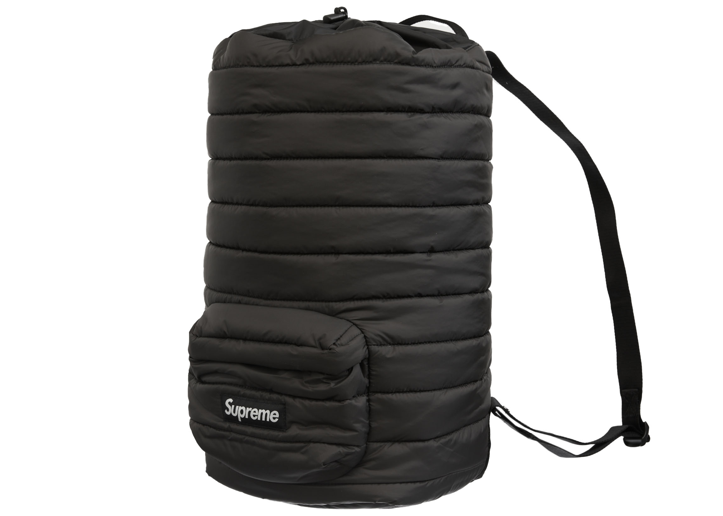 Supreme Puffer Backpack Black - FW22 - US