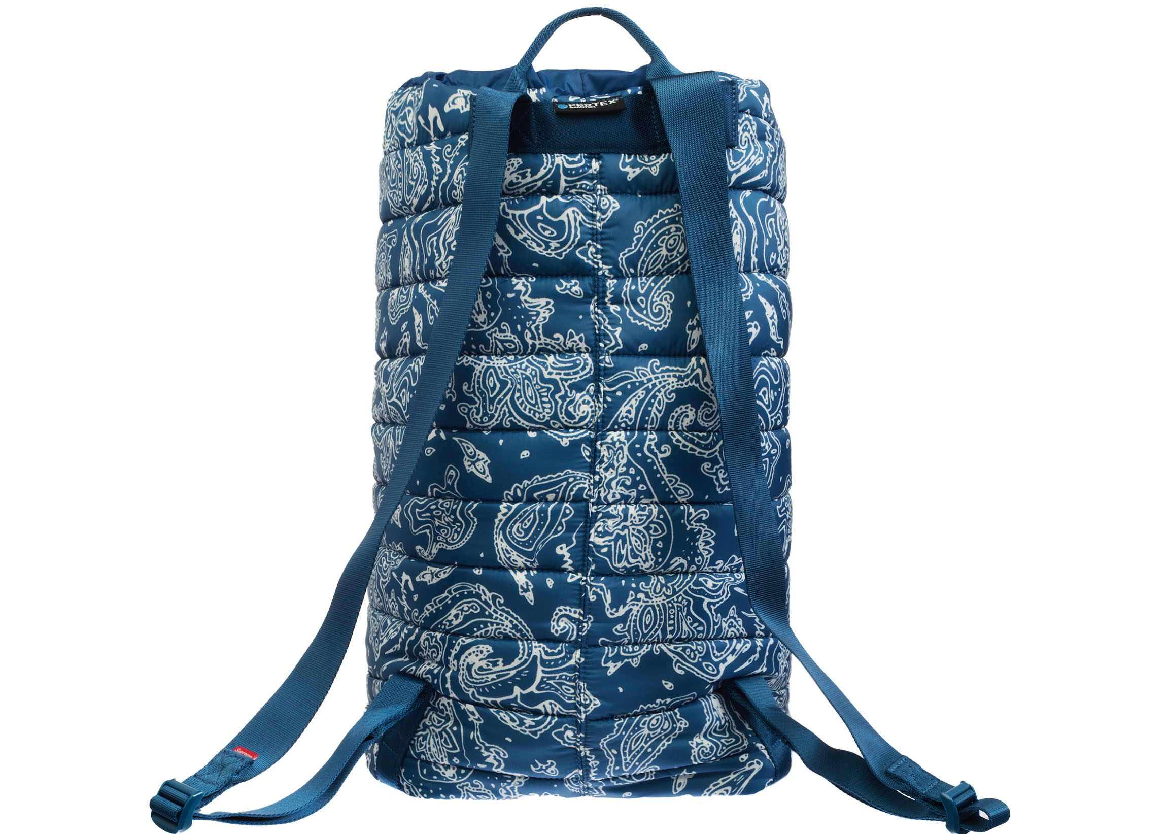 Supreme Puffer Backpack Blue Paisley - FW22 - GB