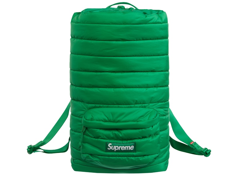 Supreme Puffer Backpack Green - FW22 - US