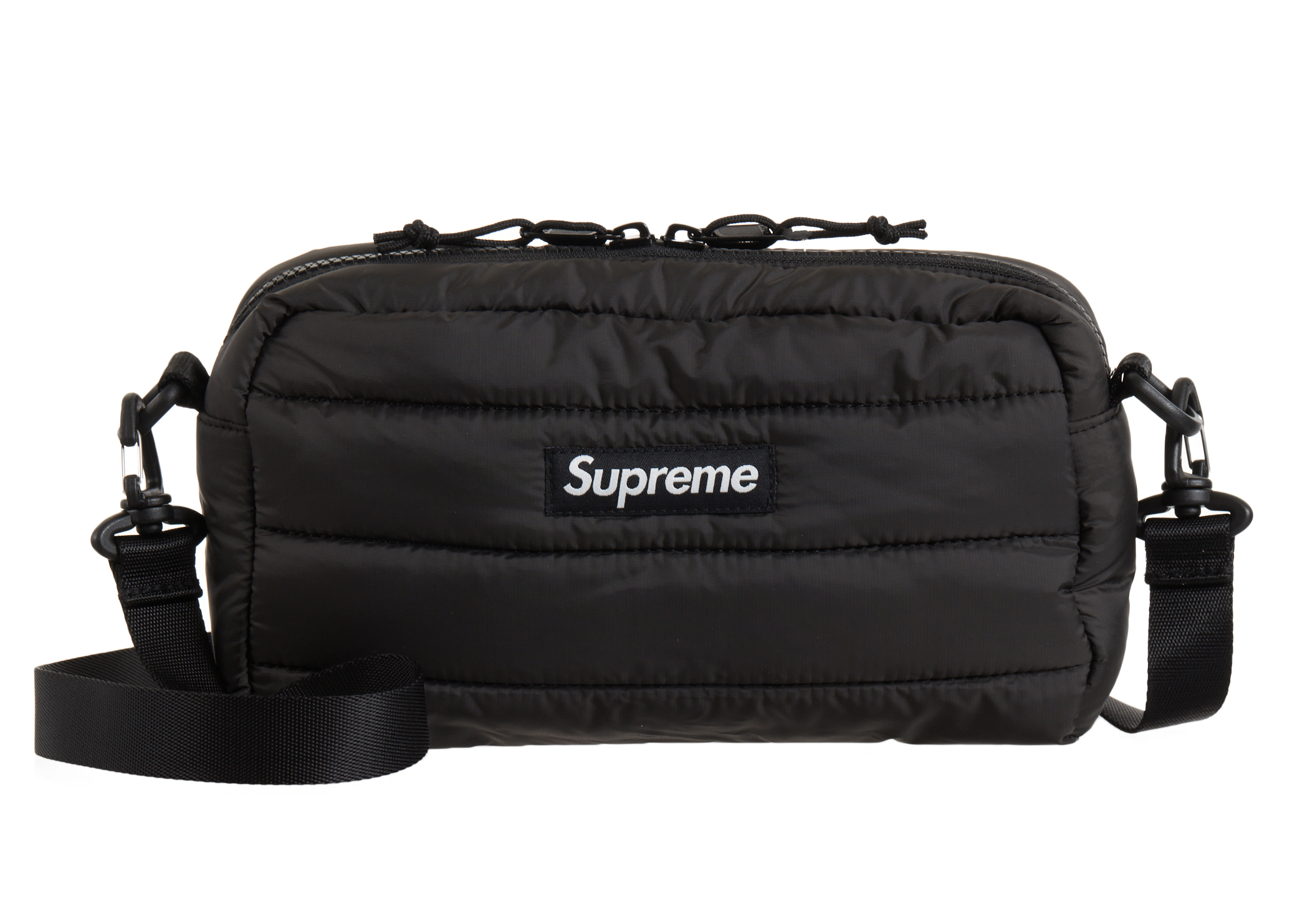 supreme puffer pouch”black” ショルダーバッグ バッグ メンズ 春のコレクション