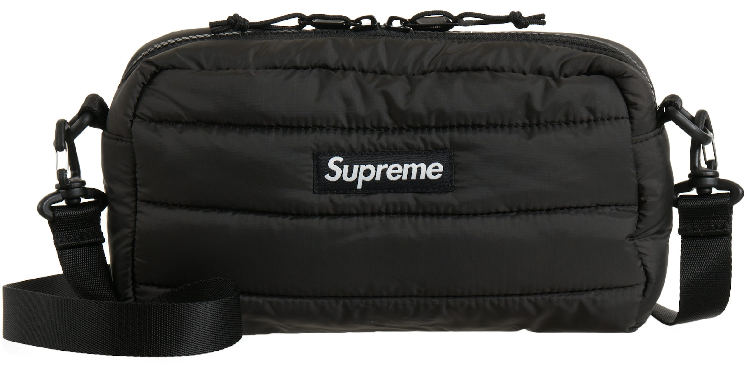 Supreme Shoulder Bag SS19 Black Free Shipping