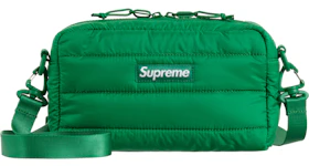 Supreme Puffer Side Bag Green