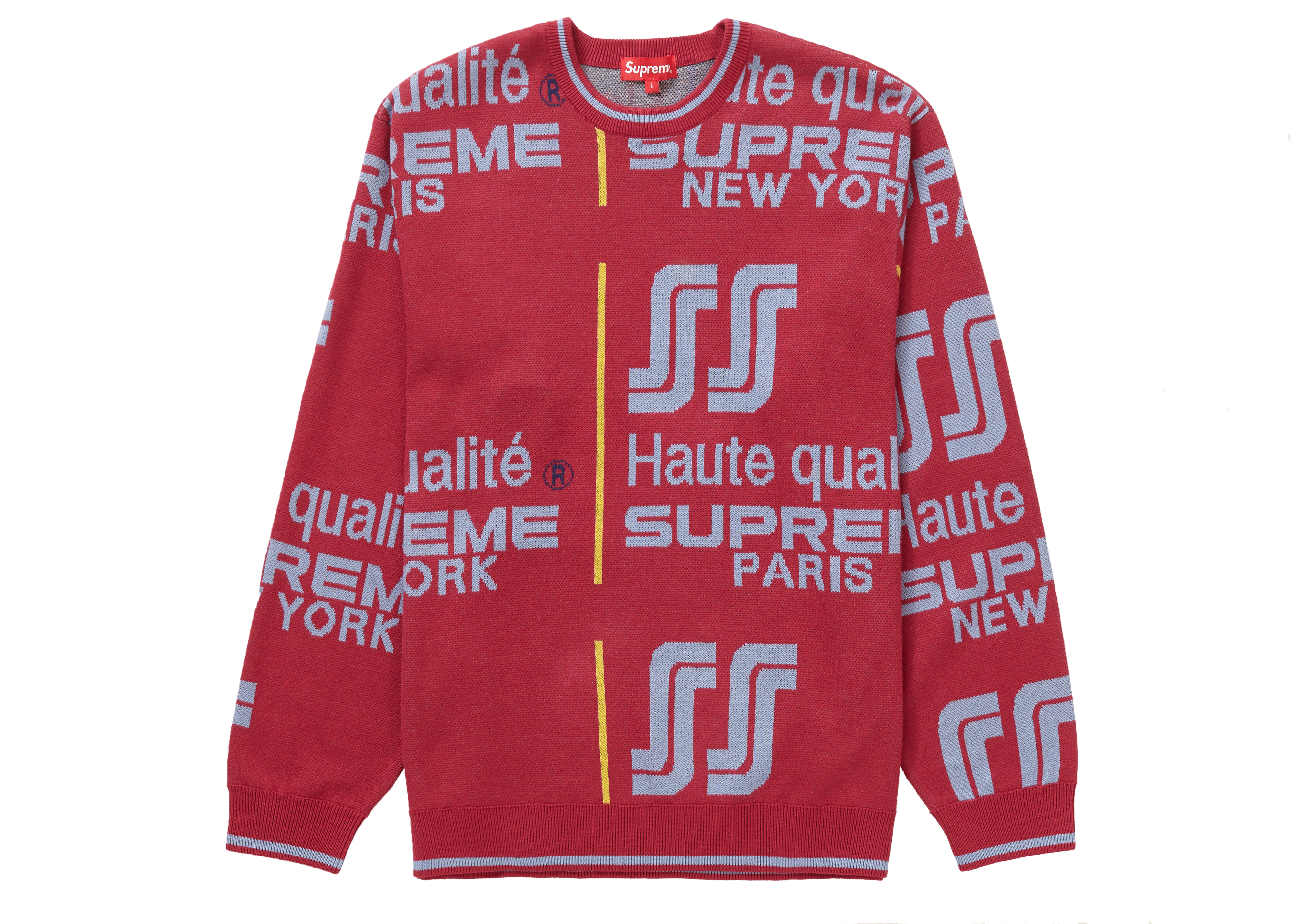 Supreme Qualite Sweater Pink メンズ - SS20 - JP