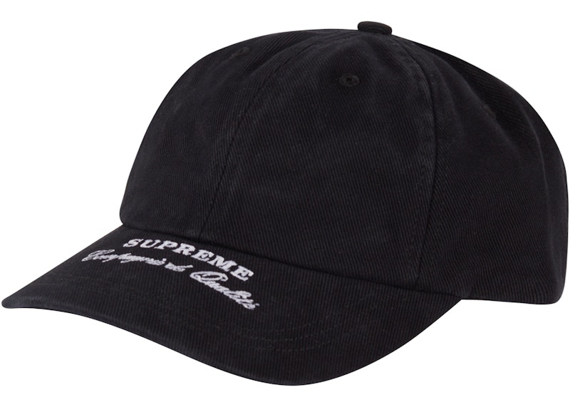 Supreme Qualité 6-Panel Black - FW22 - US