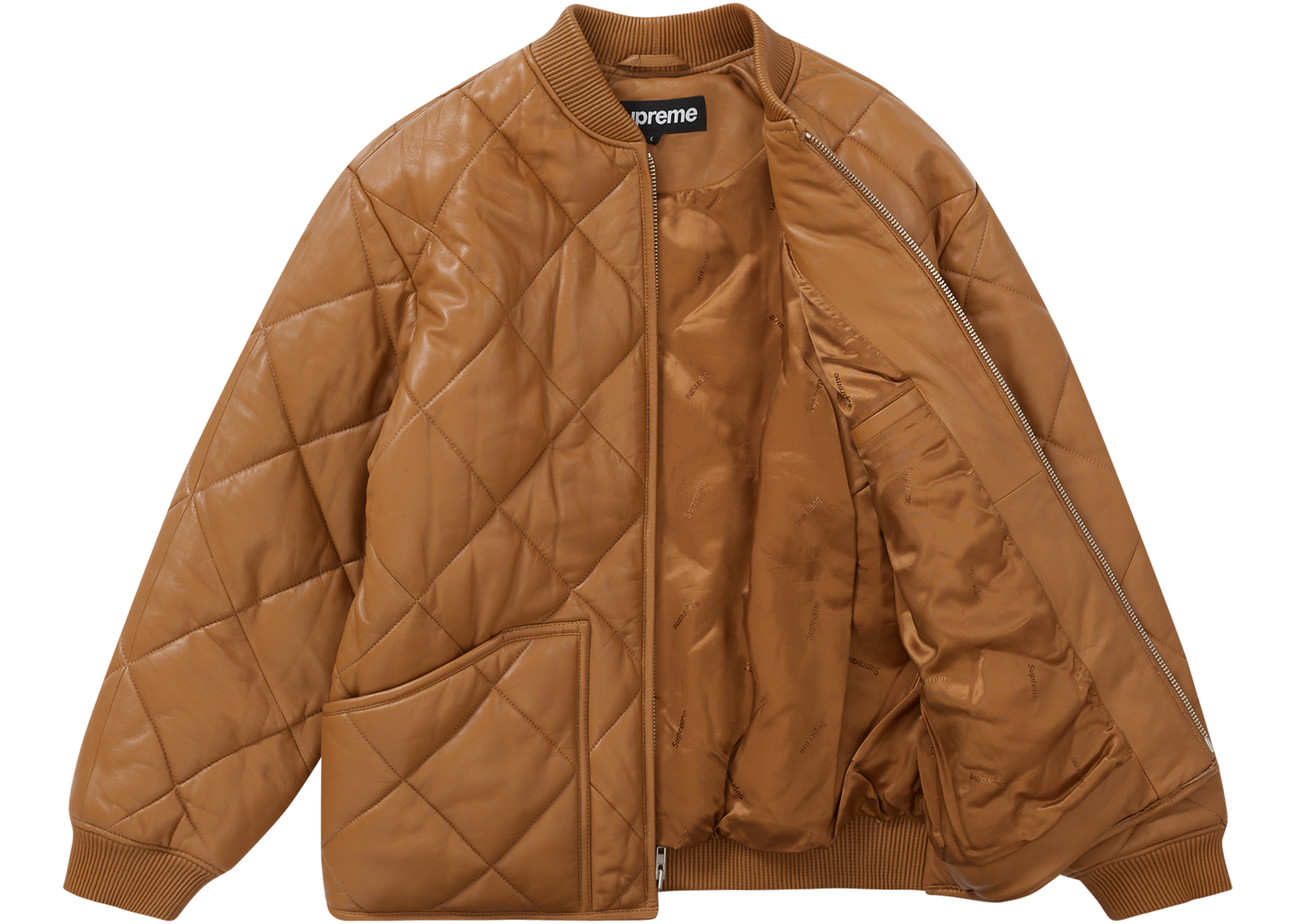 supreme Quilted Leather Work Jacket L - ジャケット/アウター