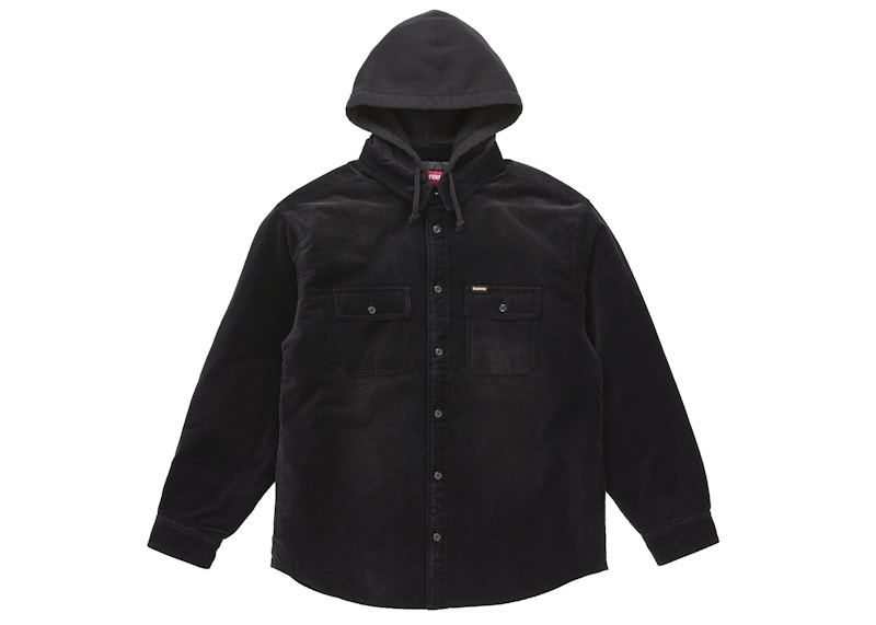 Supreme Quilted Lined Hooded Shirt Mサイズ Supreme Quilted Lined Hooded Flannel Shirt Blue Plaid Men's - SS25