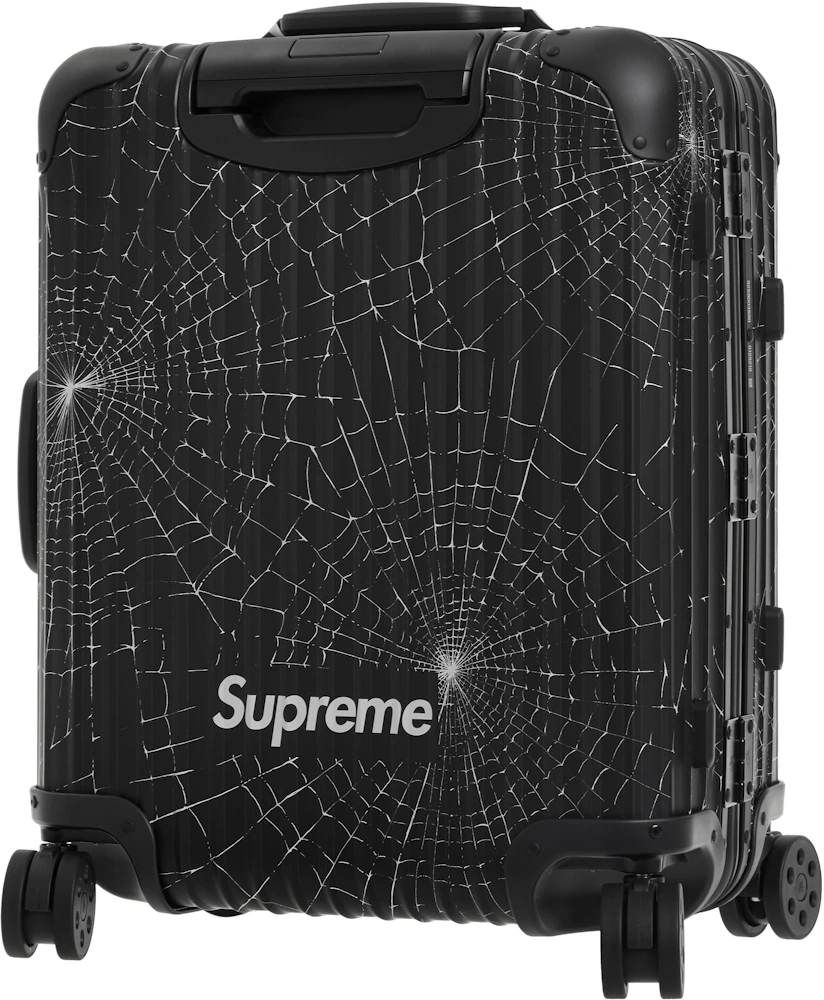 Louis Vuitton x Supremer x Rimowa Luggage in Black