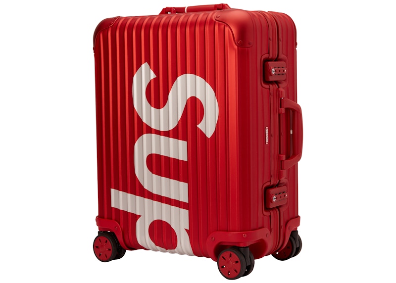 Supreme RIMOWA Topas Multiwheel 45L Red - SS18 - US