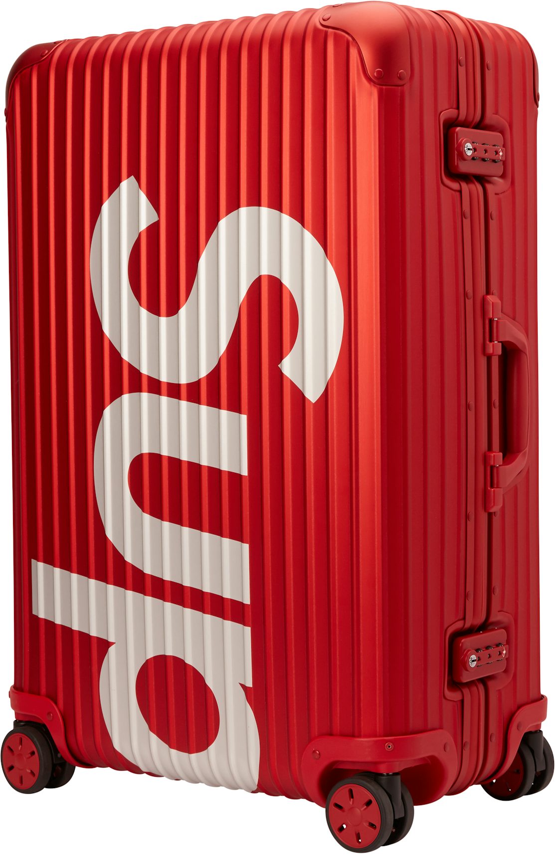 Louis Vuitton X Supremer X Rimowa 20/24/28 Inch Luggage Red 2018