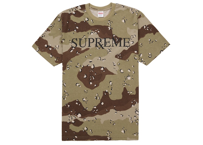 トップス Supreme Announcing Tee Chocolate Camo M Supreme RX Tee Chocolate Chip Camo メンズ - FW25 - JP