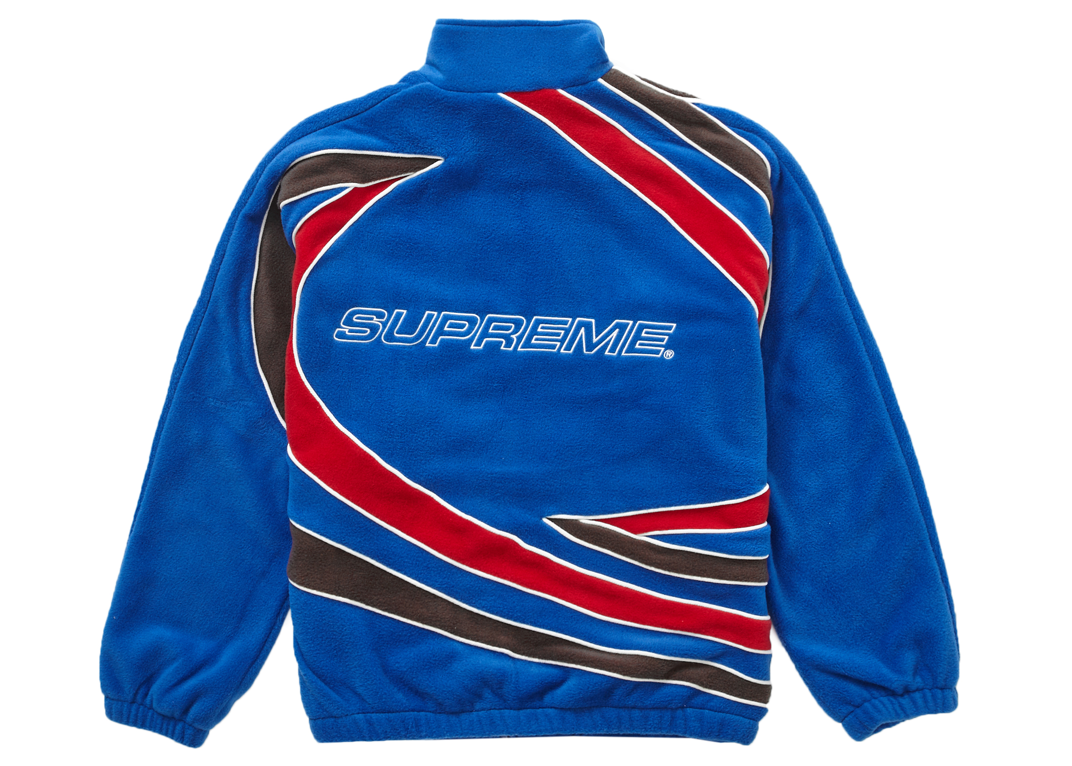 Supreme Racing Fleece Jacket Blue メンズ - SS23 - JP