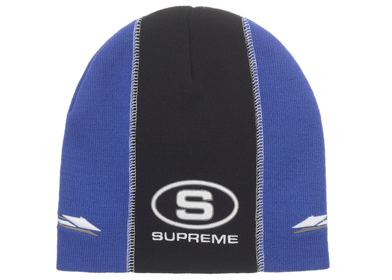 Supreme Racing Panel Beanie Blue - FW25 - US