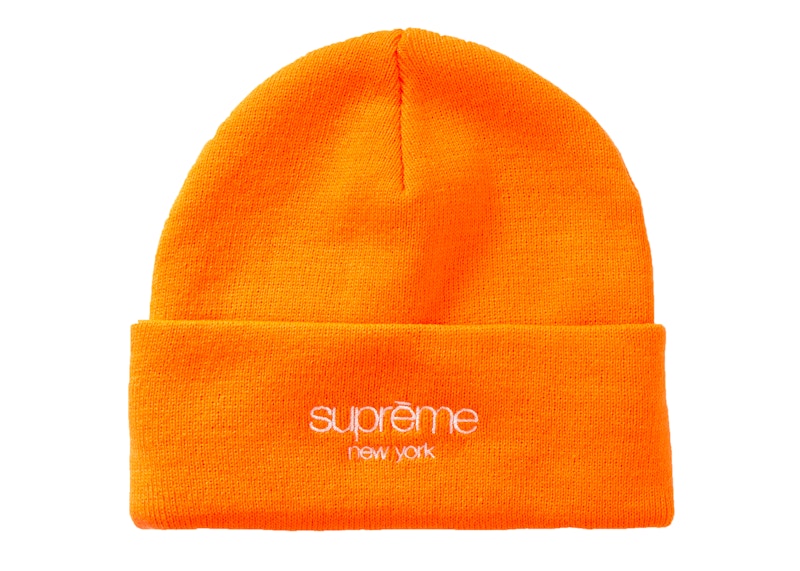 Supreme Radar Beanie Fluorescent Orange - FW19 - US