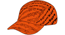 Supreme Radial Camp Cap Orange