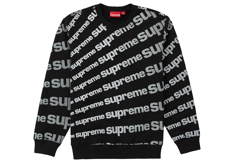 Supreme 20ss Stars Crewneck XL Black