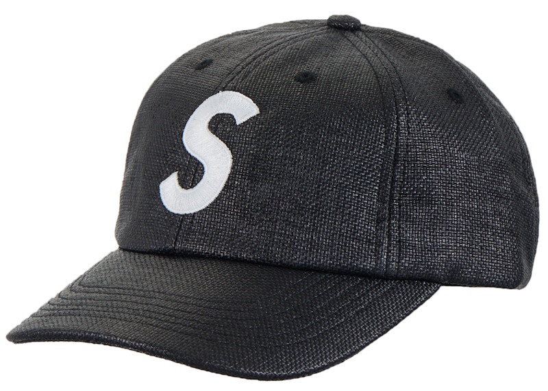 Supreme Pigment Canvas S Logo 6-Panel Black - SS23 - JP