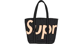 Supreme tote 2025 bag black