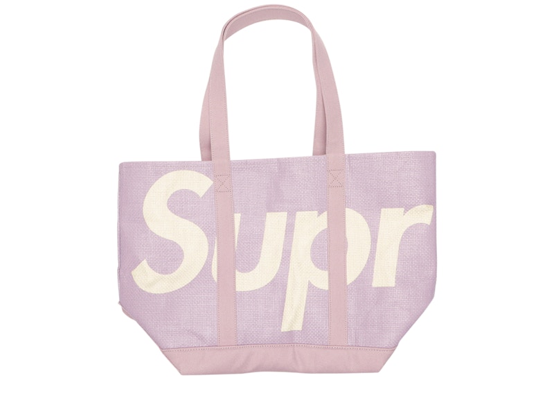 supreme raffia tote purpleメンズ - トートバッグ