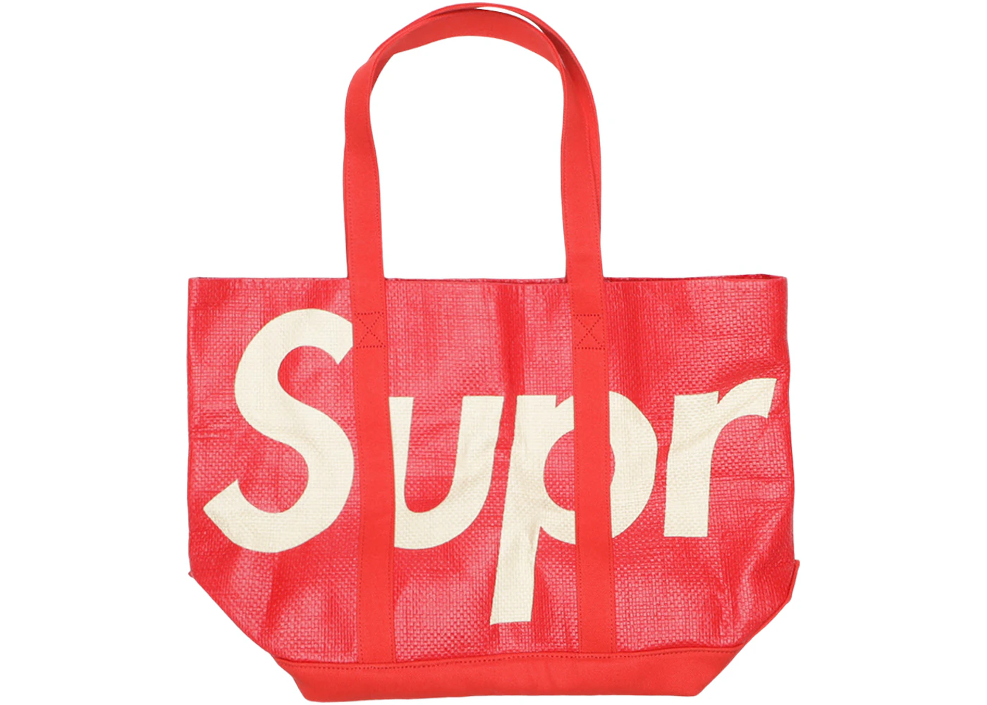 supreme red bag