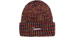 Supreme Rainbow Loose Gauge Beanie (FW25) Black