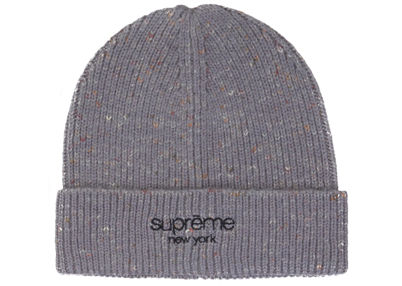 Supreme Rainbow Speckle Beanie (FW22) Grey