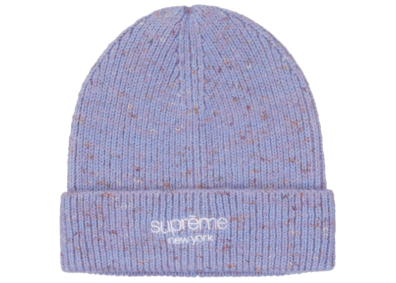 Supreme Rainbow Speckle Beanie (FW22) Light Blue - FW22 - US