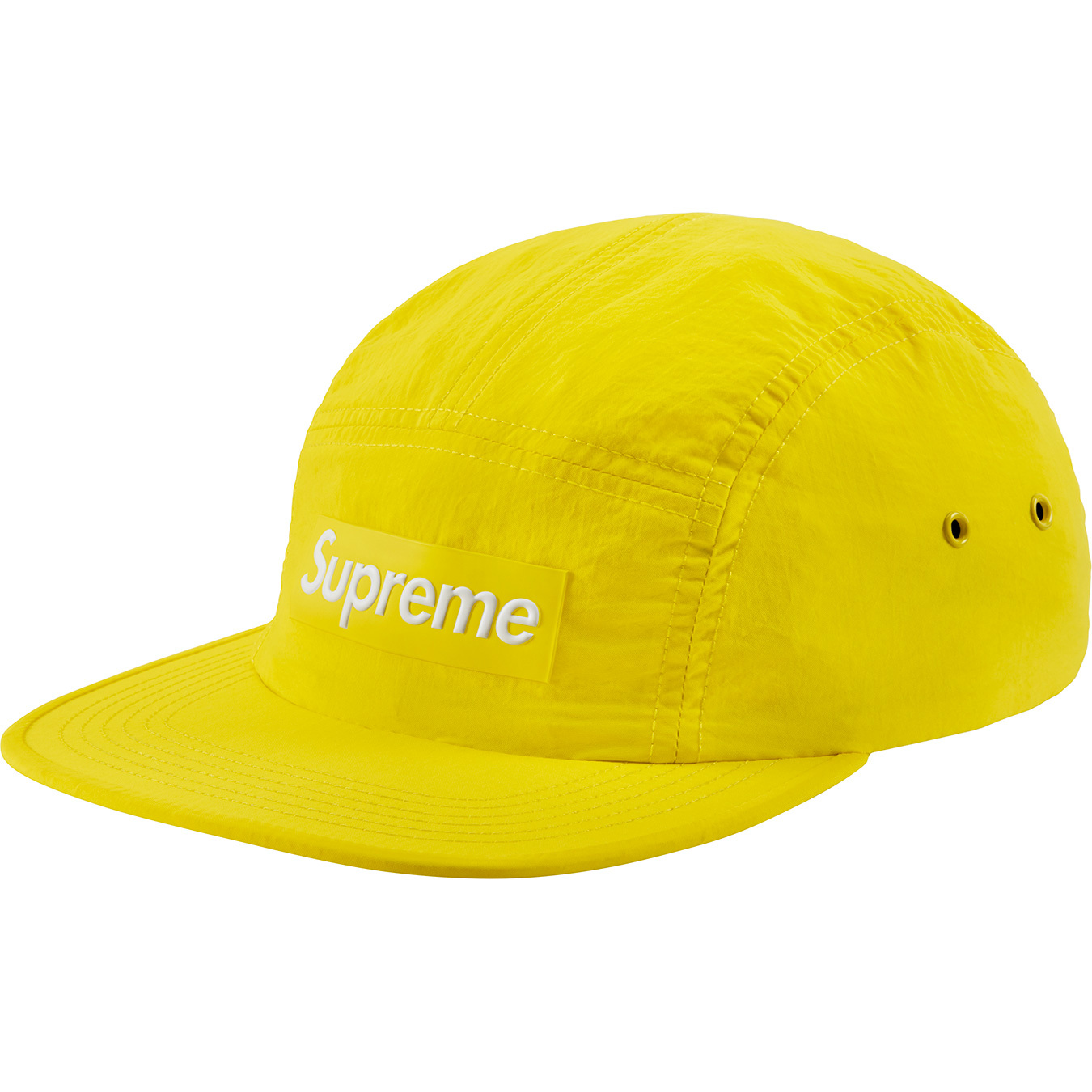 Supreme Abstract Camp Cap Yellow