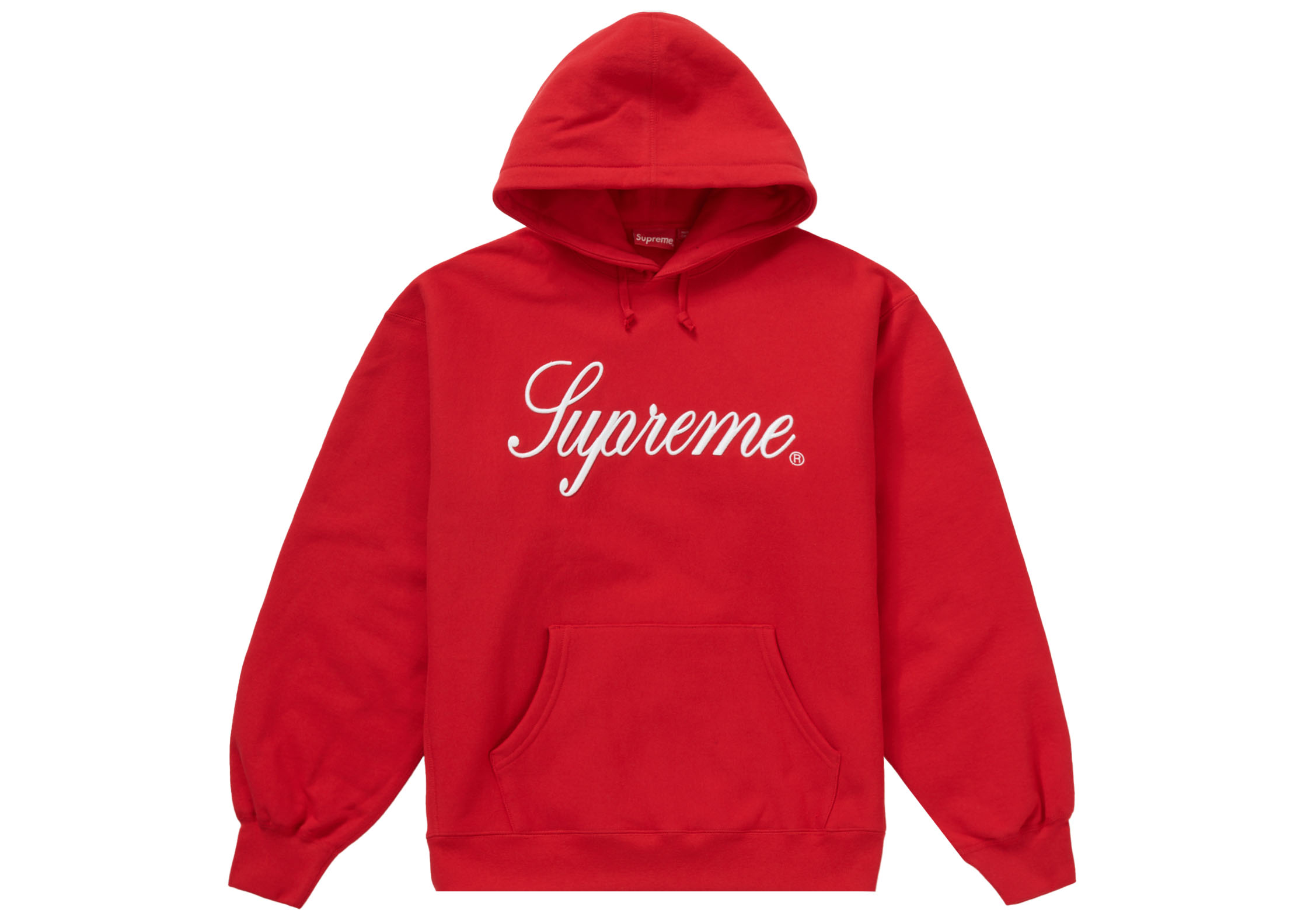 13,068円supreme Raised Script Hooded Sweatshirt
