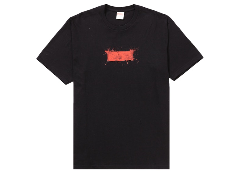 Supreme Ralph Steadman Box Logo Tee Black Men's - SS22 - US