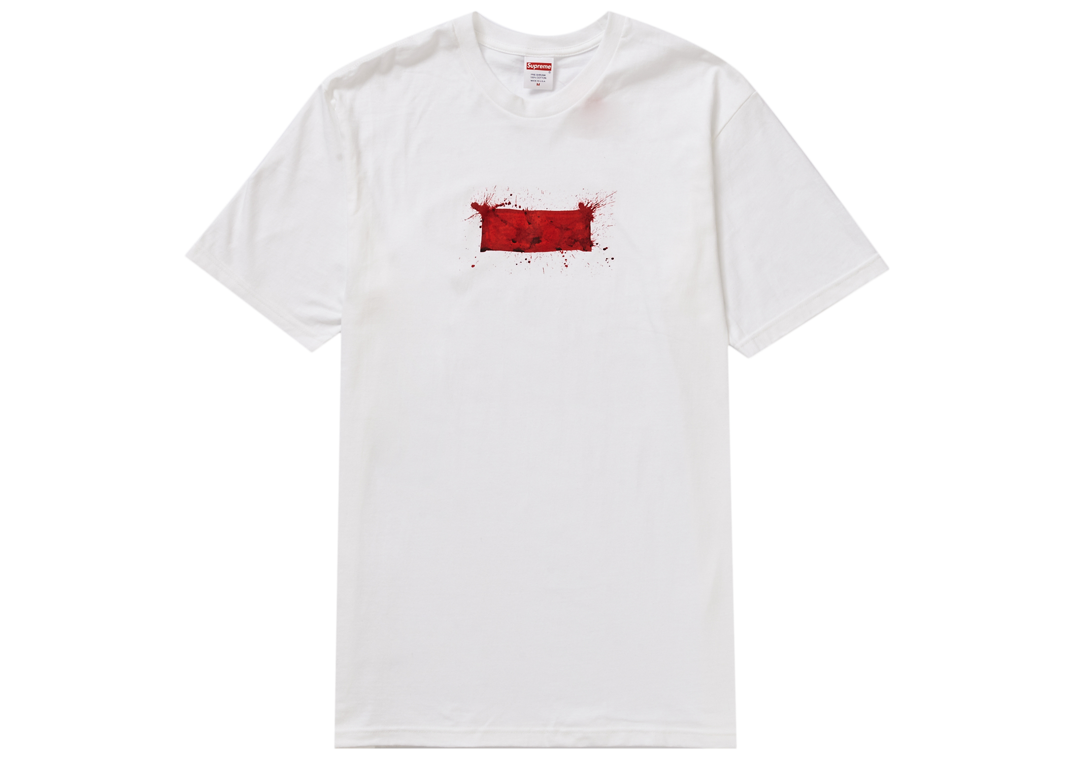 クーポン販売中 supreme M tee logo box steadman ralph Tシャツ/カットソー(半袖/袖なし)