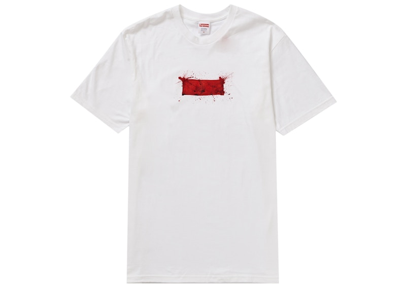 Supreme Ralph Steadman Box Logo Tee Black Men's - SS22 - US