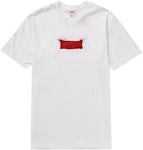 NWT Supreme Ralph Steadman Bloody Box Logo T-Shirt Gray Men M DS