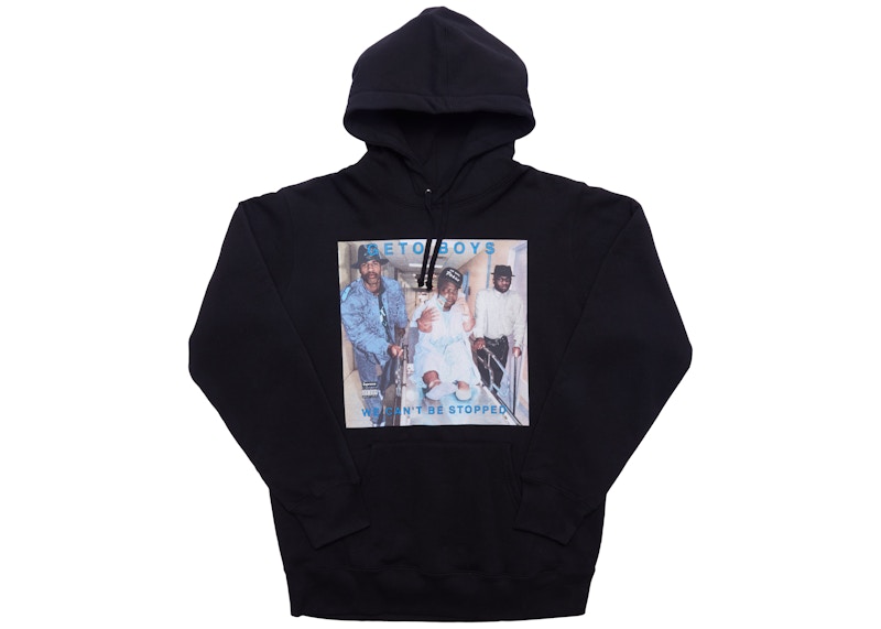 Supreme Rap A Lot Records Geto Boys Hooded Sweatshirt Black Men s SS17 US