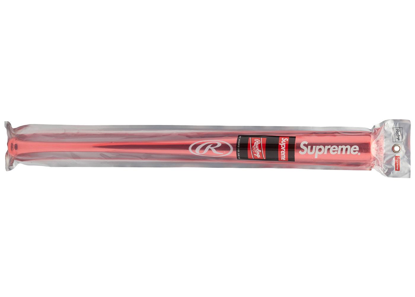 Supreme Rawlings Chrome Maple Wood Baseball Bat Red