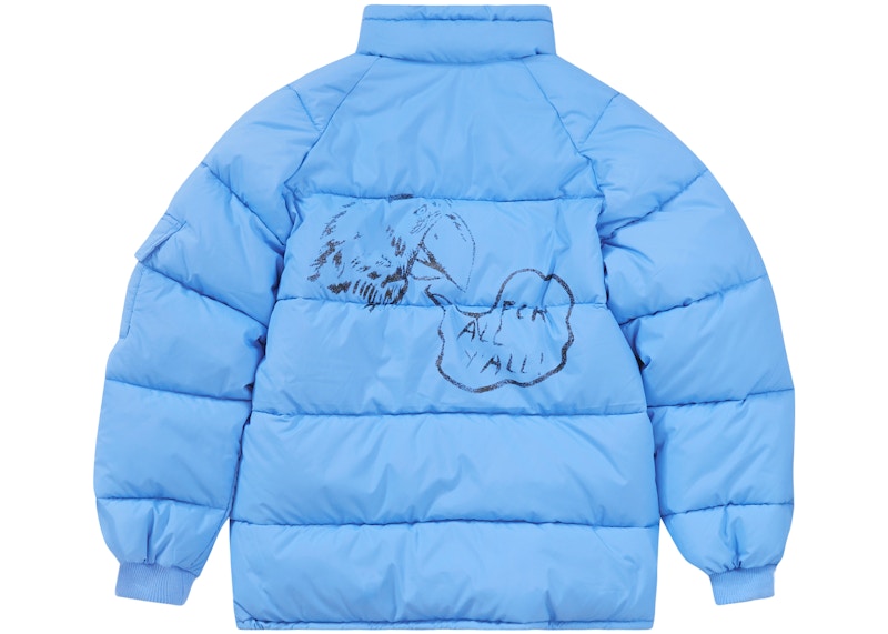 Supreme Raymond Pettibon Mechanics Jacket Light Blue Men's - FW22 - US