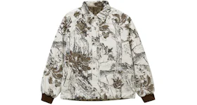 Supreme RealTree Reversible Quilted Work Jacket Snow Camo