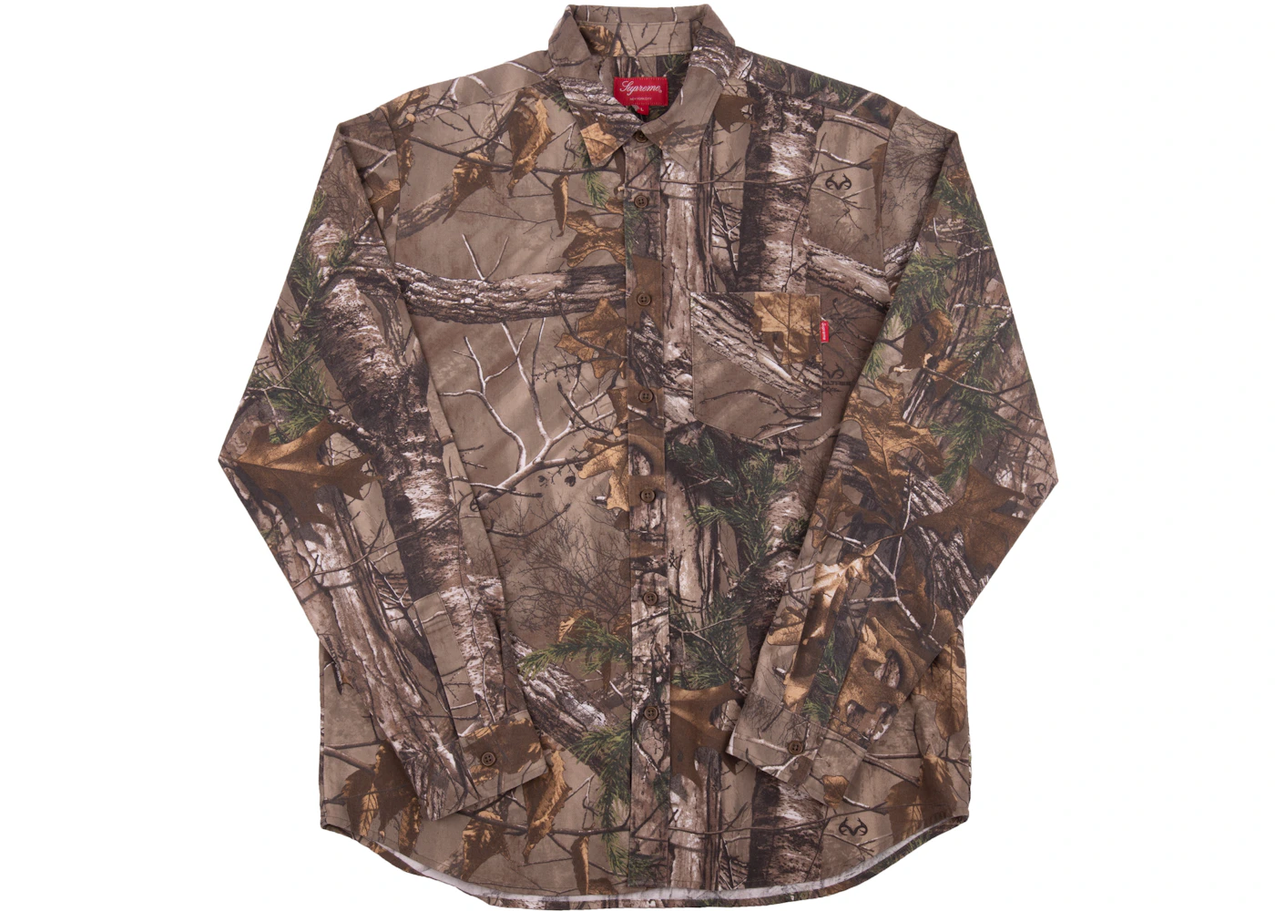 Supreme Realtree Camo Flannel Shirt Woodbine メンズ - FW17 - JP Supreme Realtree Camo Flannel Shirt Woodbine メンズ - FW17 - JP