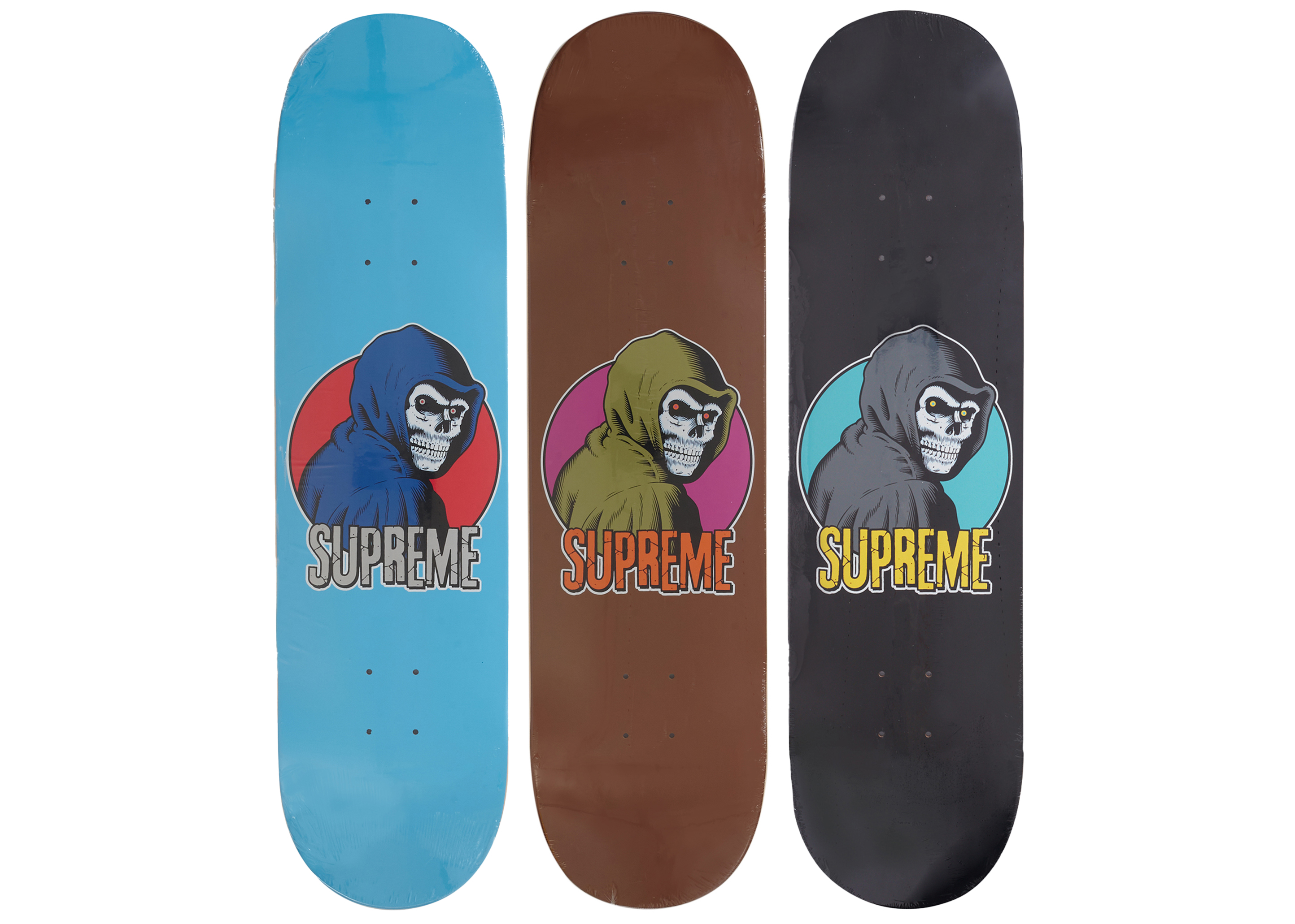 Supreme Reaper Skateboard Deck Set Multicolor