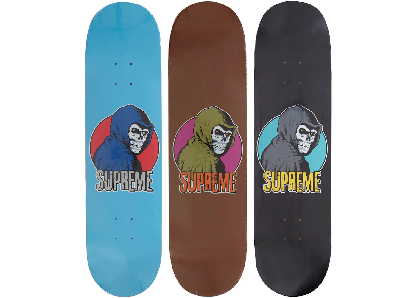 Supreme Reaper Skateboard Deck Set Multicolor - SS23 - US Supreme Reaper Skateboard Deck Set Multicolor - SS23 - US