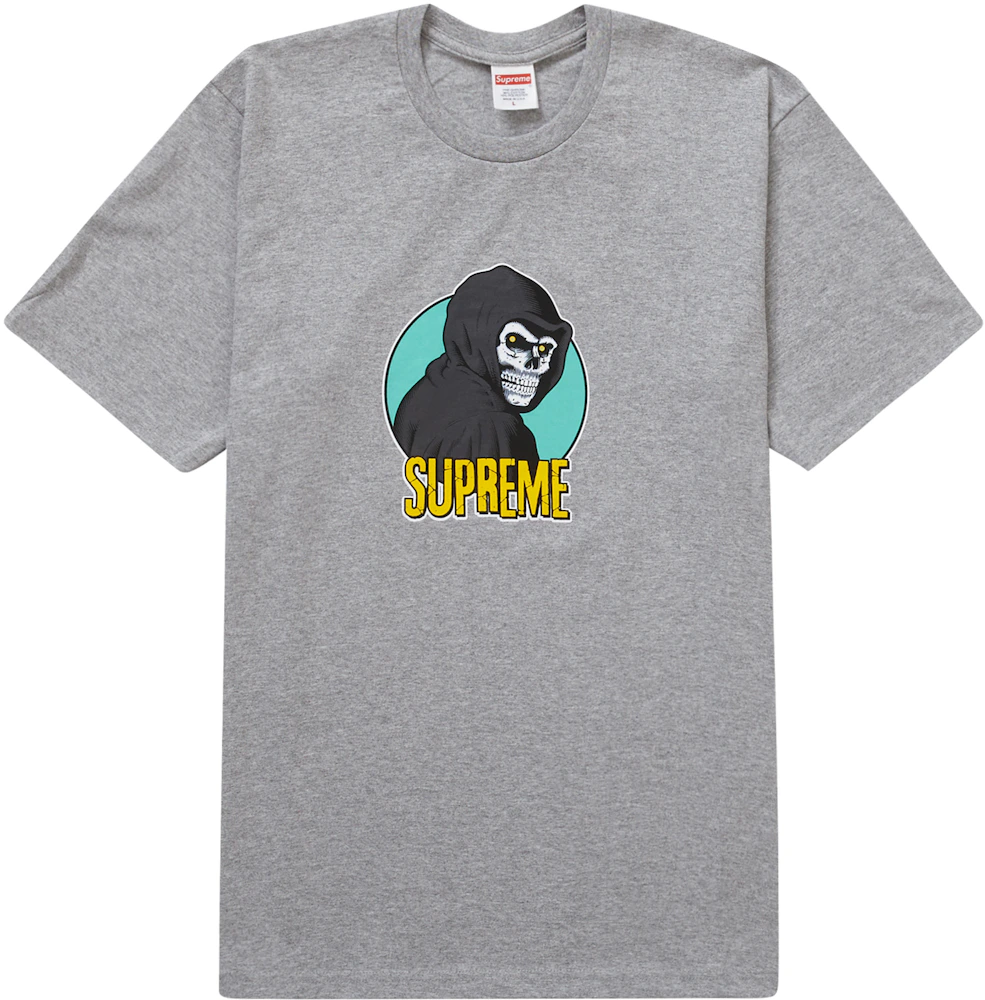 Supreme Reaper Tee T-Shirt Size Large Gray SS23 Supreme 2023 New
