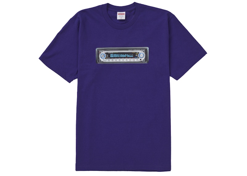 Supreme Receiver Tee Purple Men's - SS25 - US