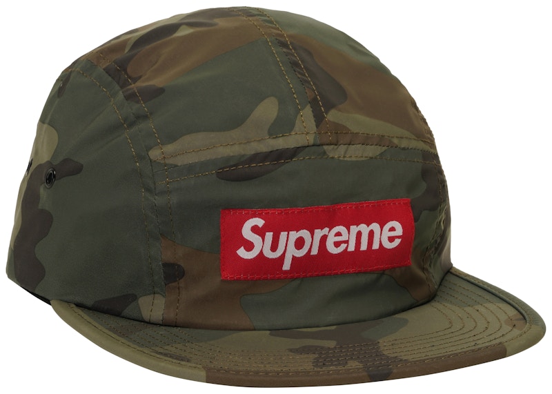 Supreme Reflective Camo Camp Cap Olive - FW18 - US