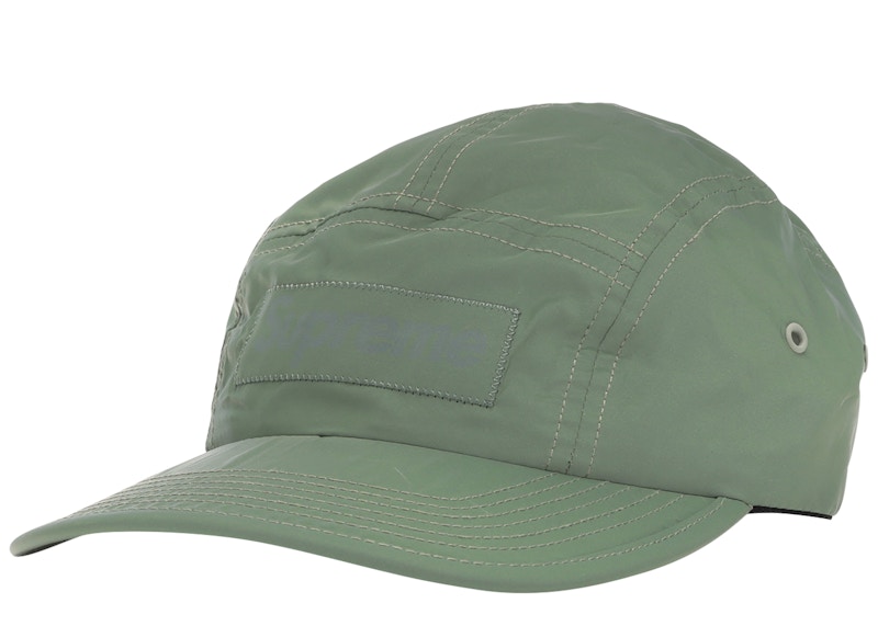 Supreme Reflective Camp Cap (SS20) Green