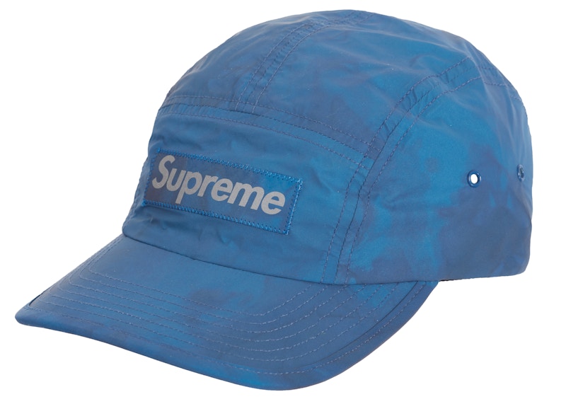 Supreme Reflective Dyed Camp Cap Blue - SS21 - CN