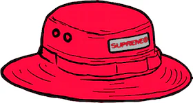 Supreme Reflective Patch Boonie Red