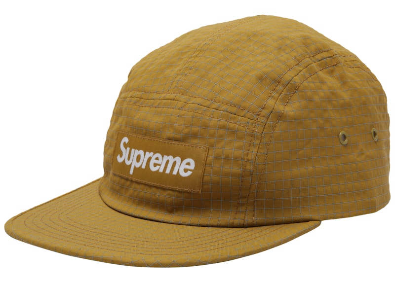 Supreme Reflective Ripstop Camp Cap Gold - FW18 - US